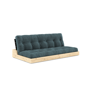 Karup Design Base Vuodesohva 5-kerroksisella Patjalla Black Night/Vale Blue