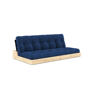 Karup Design Base Vuodesohva 5-kerroksisella Patjalla Black Night/Royal Blue