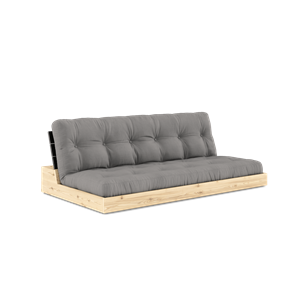 Karup Design Base Vuodesohva 5-kerroksisella Patjalla Black Night/Grey