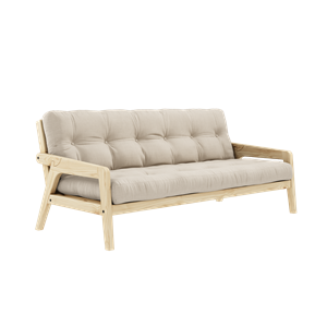 Karup Grab Vuodesohva Kirkas Lakattu Pine/747 Beige