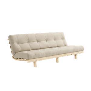 Karup Design Lean Sofa Sofa With Alpha Mattress 130x200 Beige/Raw