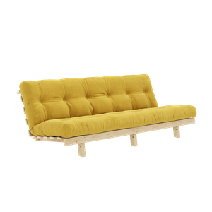 Karup Design Lean Sofa Sofa With Alpha Mattress 130x200 Honey/Raw