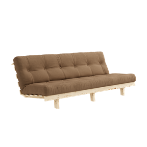 Karup Design Lean Sofa Sofa With Alpha Mattress 130x200 Mocca/Raw