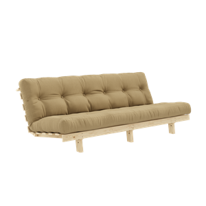 Karup Design Lean Sofa Sofa With Alpha Mattress 130x200 Wheat Beige/Raw