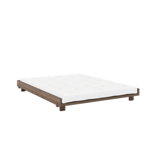 Karup Design Social -sängynrunko 160x200, Johanneksenleipäpuunruskea