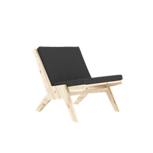 Karup Design Sway -nojatuoli 621 Keskiyönharmaa/Raaka