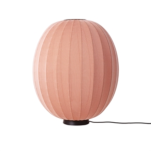 Made By Hand Knit-Wit Korkea/ovaali Lattiavalaisin, Matala Ø65, Koralli