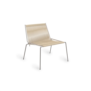 Thorup Copenhagen Noel Armchair Stainless Steel/ Linen