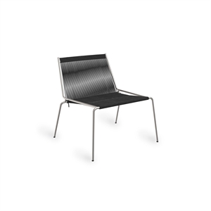 Thorup Copenhagen Noel Armchair Stainless steel/Black Linen