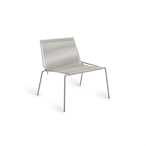 Thorup Copenhagen Noel Armchair Stainless Steel/ Gray Wool