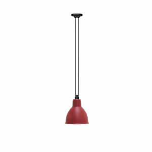 Lampe Gras N322 XL Pendant Mat Red Round