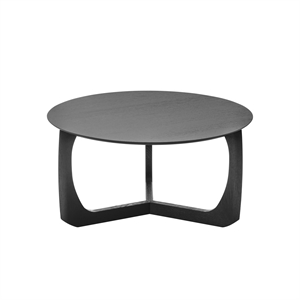 Møbel Copenhagen Lili Coffee Table Large Black Lacquered Ash