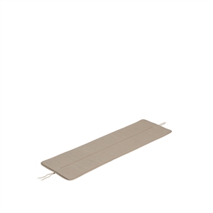 Muuto Lineaarinen tyyny teräspenkille 110 cm lämmin beige