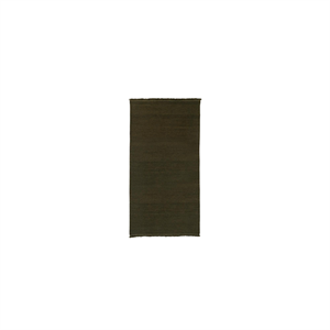 Louise Roe Found 01 -matto 90x180, sammaleenvihreä
