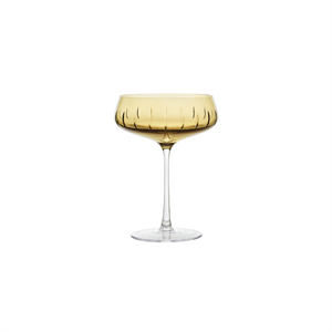 Louise Roe Champagne Coupe Cut , 4 kpl, meripihkanvärisiä