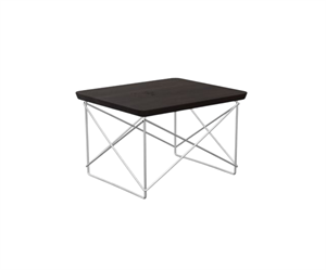 Vitra LTR Coffee Table Solid Dark Oak/ Chrome