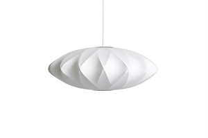 HAY Nelson Saucer Crisscross Bubble Pendant Medium White