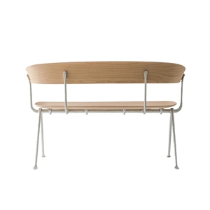 Magis Officina Duetto Bench Galvanized/Natural