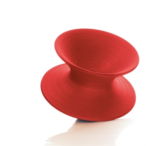 Magis Spun Rotating Chair Red