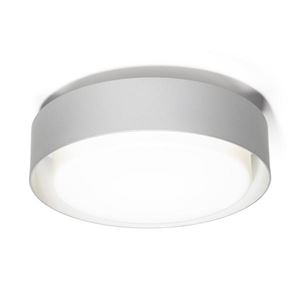 Marset Plaff On Silver Ceiling and Wall Lamp