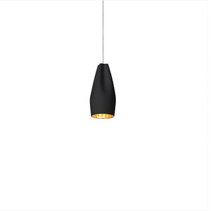Marset Pleat Box Pendant 13 Black & Gold