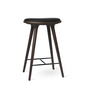 Mater High Stool Barstool Dark Stained Beech 69cm