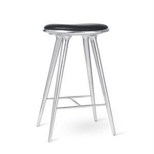 Mater High Stool Bar Stool Recycled Aluminum 74cm