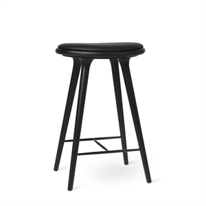 Mater High Stool baarijakkara mustaksi petsattu tammi 69cm