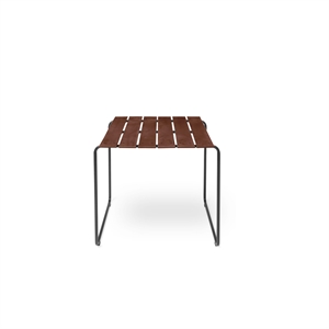 Mater Ocean Table 70x70 Burnt Red