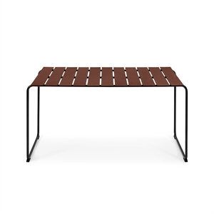 Mater Ocean Table 140x70 Burnt Red