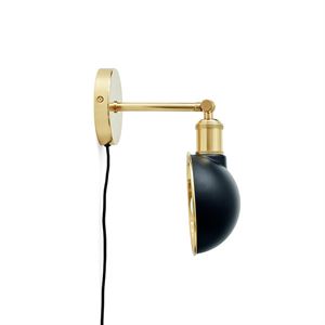 MENU Walker Wall/Ceiling Lamp Brass & Black Kort