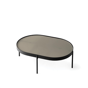 Audo NoNo Table Pieni musta/beige lasi