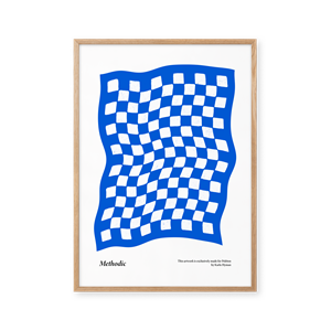 Peléton Methodic Blue 50x70 Poster