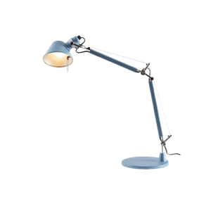 Artemide Tolomeo Micro -pöytävalaisin, Matta, Vaaleansininen