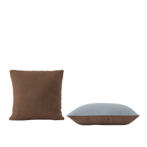 Muuto Mingle Cushion 45x45 Copper Brown/Light Blue