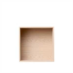 Muuto Mini Stacked Shelving System Between Oak