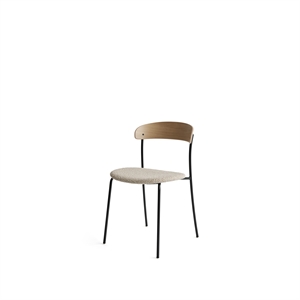 New Works Missing Dining Chair Oak/Dedar Karakorum Duna 003