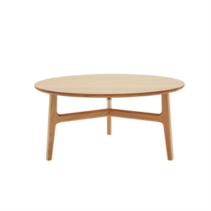 Magnus Olesen Freya Coffee Table Solid Oiled Oak Ø 85 x H 40 cm