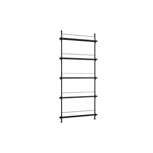 Moebe Magazine Shelving MS.180.1 Black