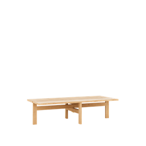 Moebe Rectangular Coffee Table 115 cm Oak