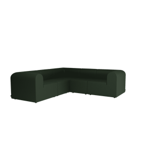 Montana Paradigm 5-istuttava kulmasohva S975-Steelcut975