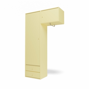 Montana Selection Attire II -vaatekaappi Ripustustangolla 159 - Kamomilla