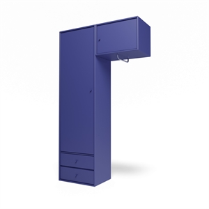 Montana Selection Attire II -vaatekaappi Ripustuskiskolla 135-Monarch