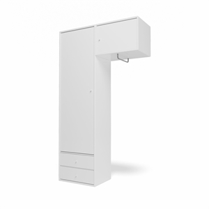 Montana Selection Attire II -vaatekaappi Ripustuskiskolla, 38-lumi