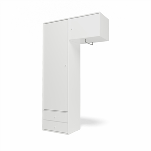 Montana Selection Attire II -vaatekaappi ripustustangolla, 01 - valkoinen