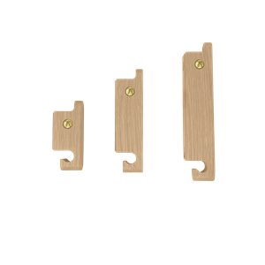 Andersen Furniture Multi Hooks 3 Pcs. Oak Tree