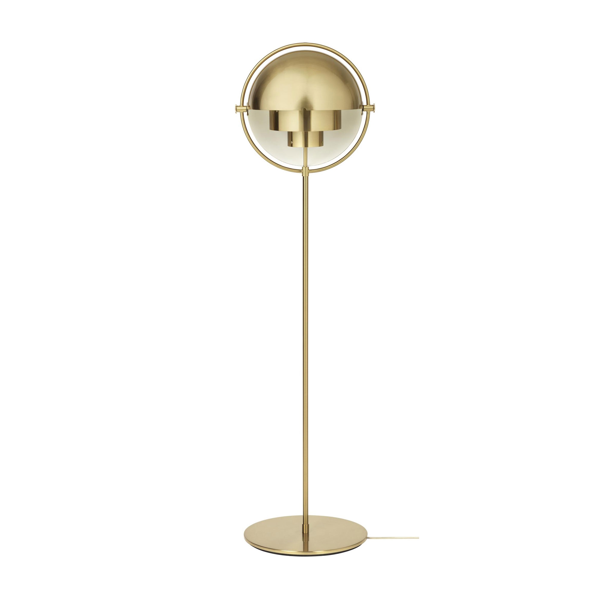 GUBI Multi-Lite Floor Lamp Brass