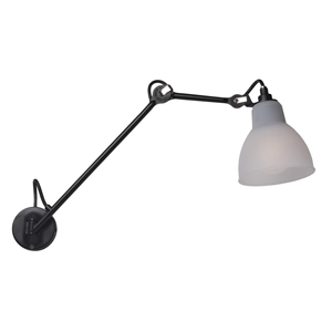 Lampe Gras N122 Kylpyhuoneen Seinävalaisin Musta/polykarbonaatti – DCWéditions