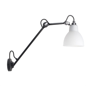 Lampe Gras N122 Seinävalaisin Musta/polykarbonaatti – DCWéditions