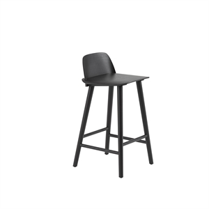 Muuto Nerd Bar Stool Black H65